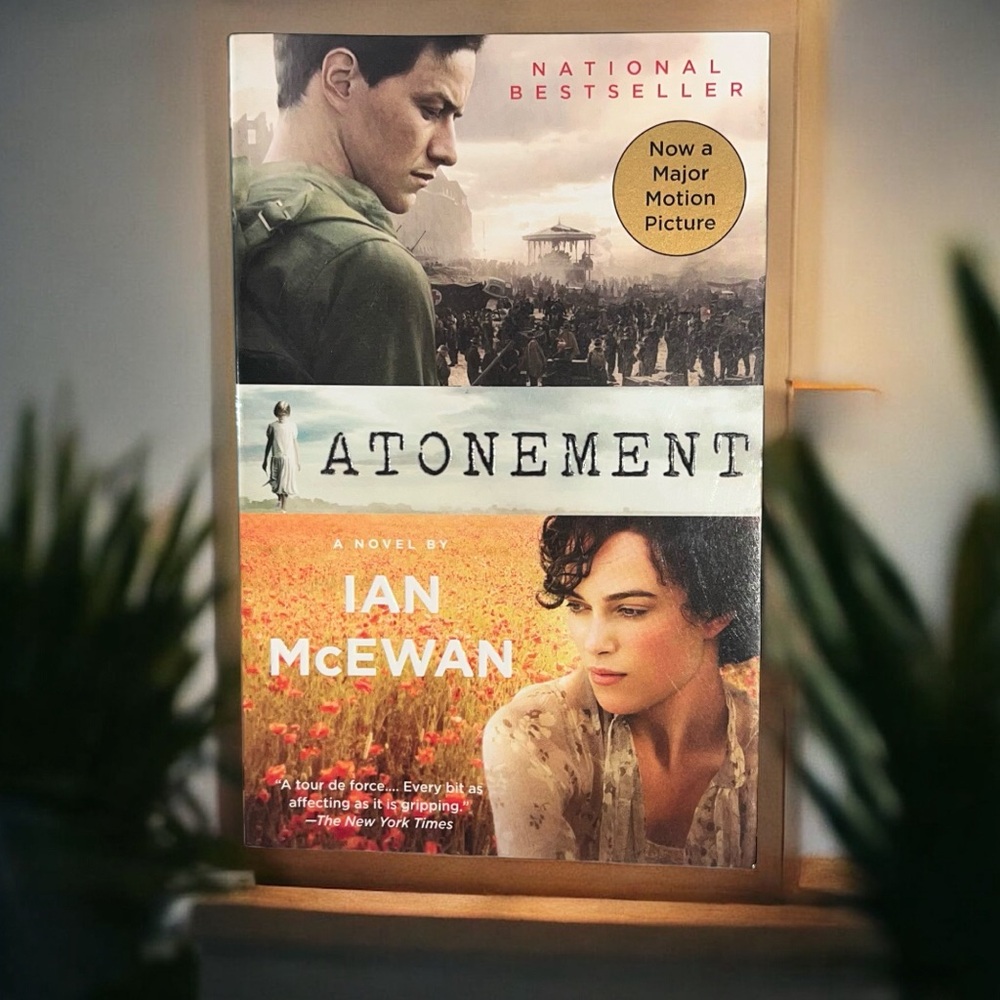 Atonement Ian McEwan used paperback Anchor Books 2001 Bestseller